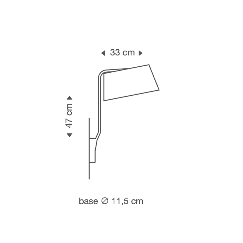 Owalo 7030 Vägglampa Birch