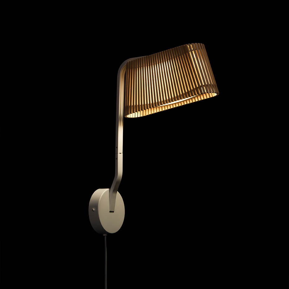 Owalo 7030 Vägglampa Black