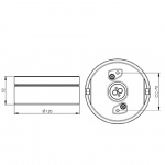 Cool Downlight Låg Vit IP23 Cool Downlight Låg Vit IP23