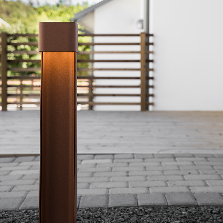 Taurus LED Pollare H78,8cm Rost