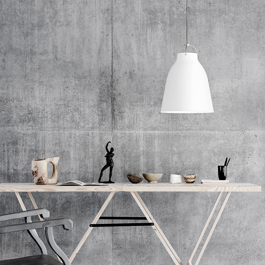 Caravaggio P3 Pendel High-Gloss White