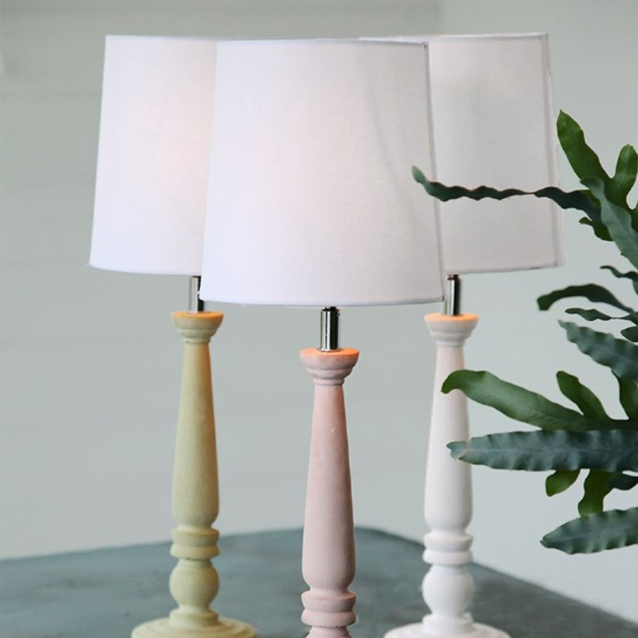 Solid Lampskärm Ø15cm Vit