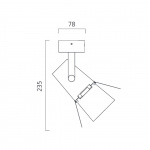 Foto Spotlight Small Vit Foto Spotlight Small Vit