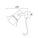 Foto Vägglampa Small Svart Foto Vägglampa Small Svart