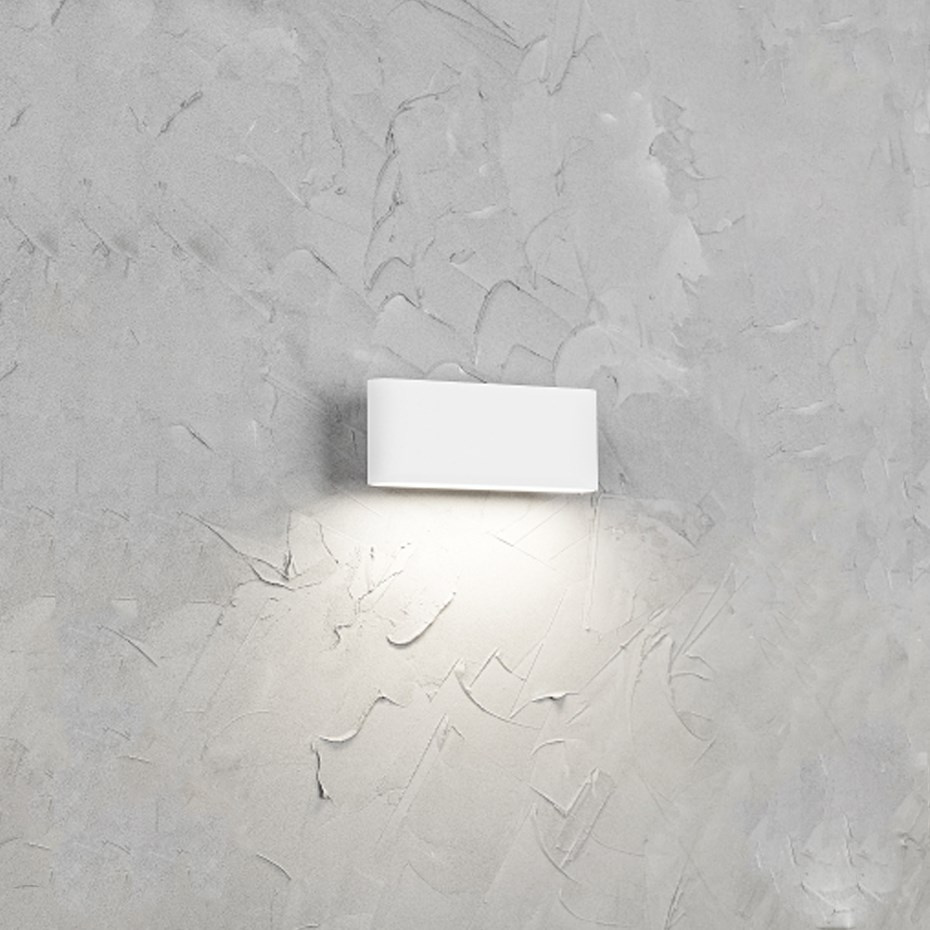 Illusion Plan LED Vägglampa Vit