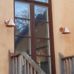 Tratt Vägglampa Oxiderad Koppar Tratt Vägglampa Oxiderad Koppar