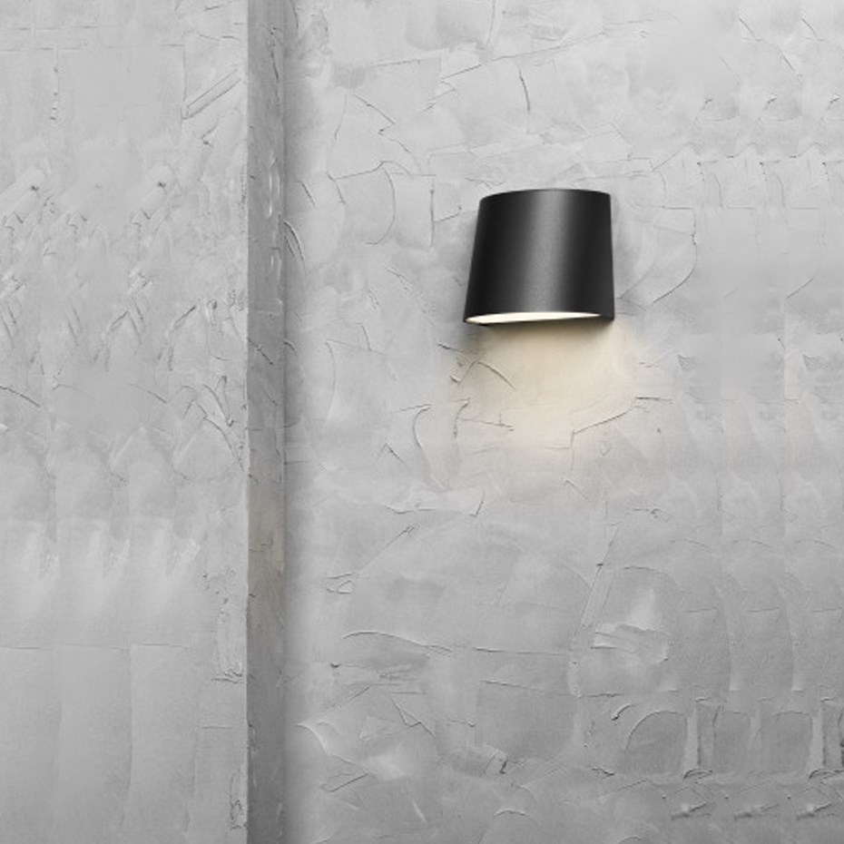 Mini Vägglampa Antracit