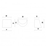 Maxi Vägglampa Svart Maxi Vägglampa Svart