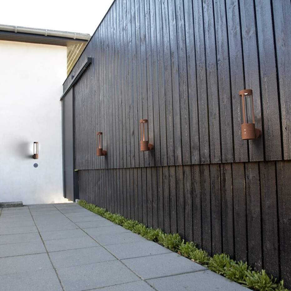 Helix Vägglampa Corten