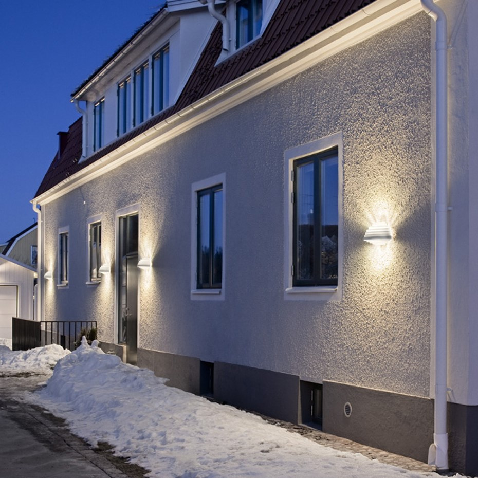 PXL LED Vägglampa Galvaniserad