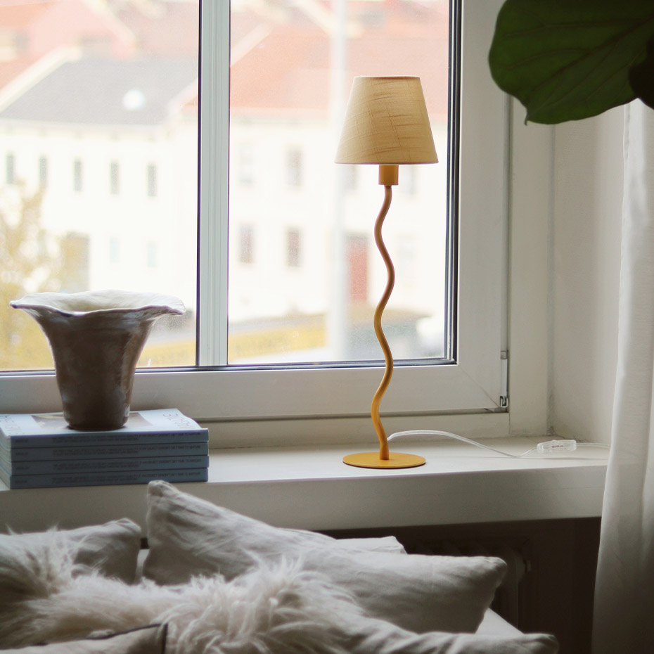 Sigrid 16 Lampskärm Gul