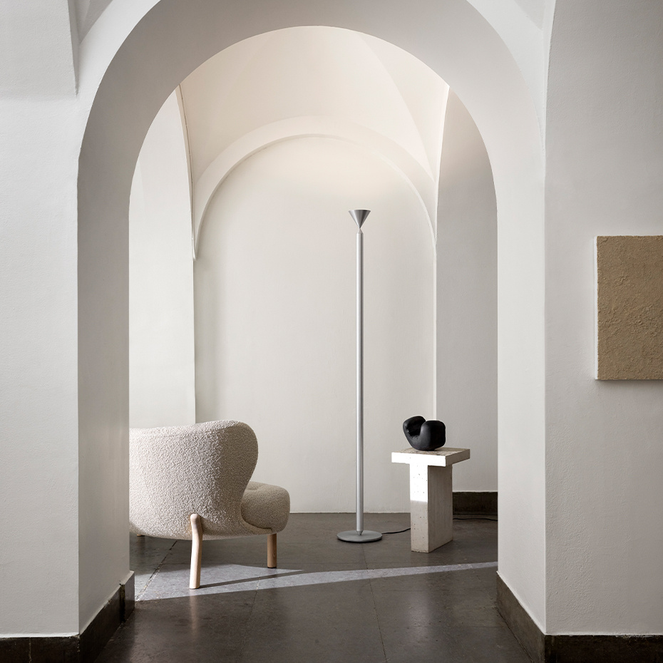 Apollo 180 Golvlampa Aluminium