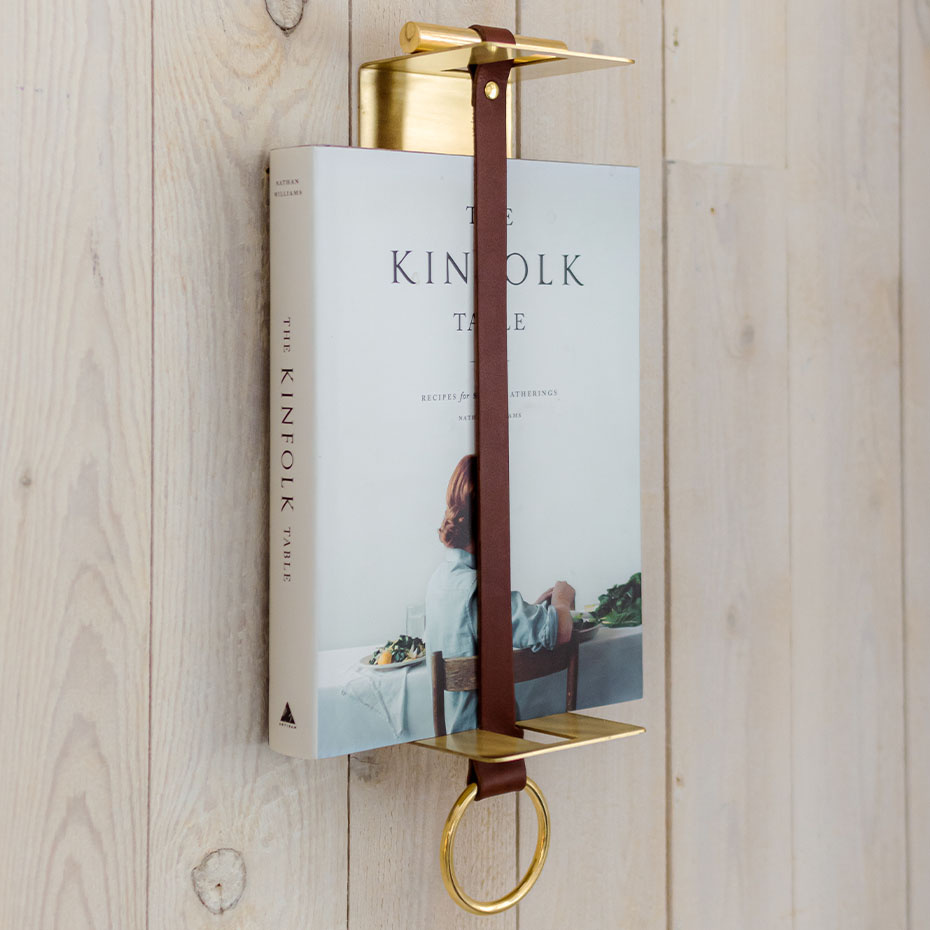 Strapp Hylla Mässing