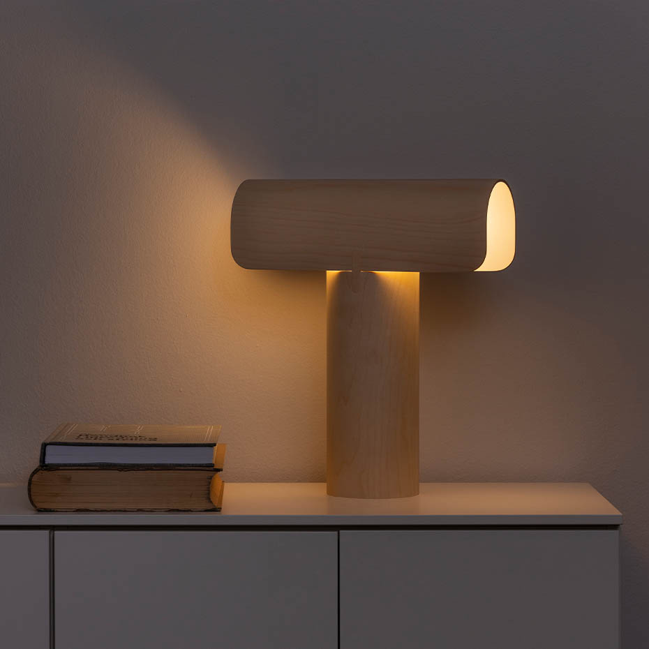 Teelo 8020 Bordslampa Birch