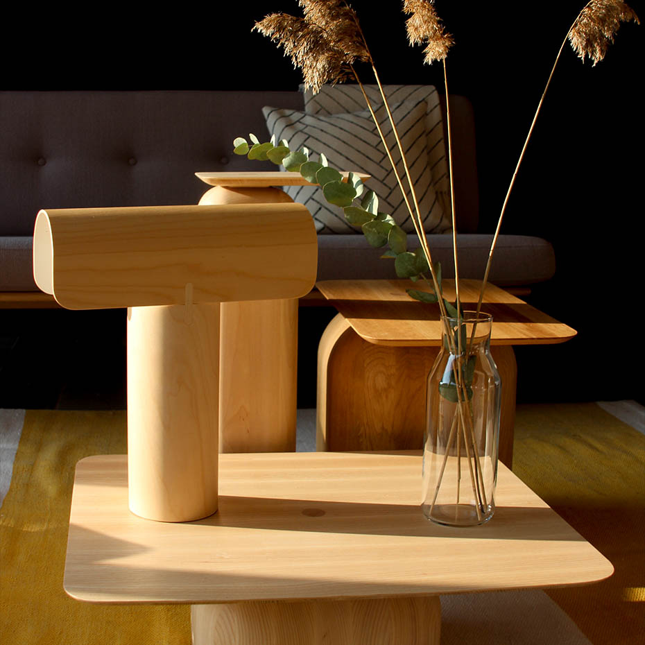 Teelo 8020 Bordslampa Birch