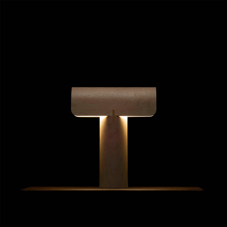 Teelo 8020 Bordslampa Birch