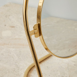 Nimbus Table Mirror Polished Brass