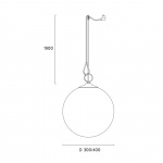 Fisherman Pendel D400 Vit Fisherman Pendel D400 Vit