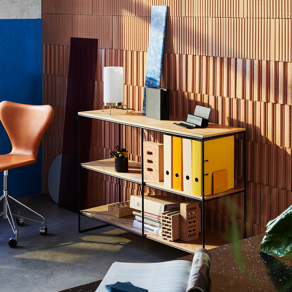 PM-02 Bordslampa Opal/Brass