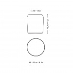 Passepartout Taklampa/Vägglampa JH10 Ø16cm Bronzed Brass Passepartout Taklampa/Vägglampa JH10 Ø16cm Bronzed Brass