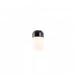 Ohm Taklampa/Vägglampa 100/170 Svart/Opalglas IP44 Ohm Taklampa/Vägglampa 100/170 Svart/Opalglas IP44
