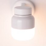 Ohm Vägglampa 100/150 Vit/Opalglas IP44 Ohm Vägglampa 100/150 Vit/Opalglas IP44