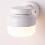 Ohm Vägglampa 140/150 Vit/Opalglas IP44 Ohm Vägglampa 140/150 Vit/Opalglas IP44