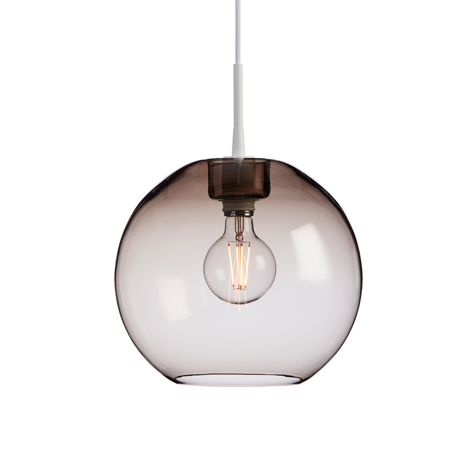 Gloria Lampskärm Ø26cm Rökfärgad