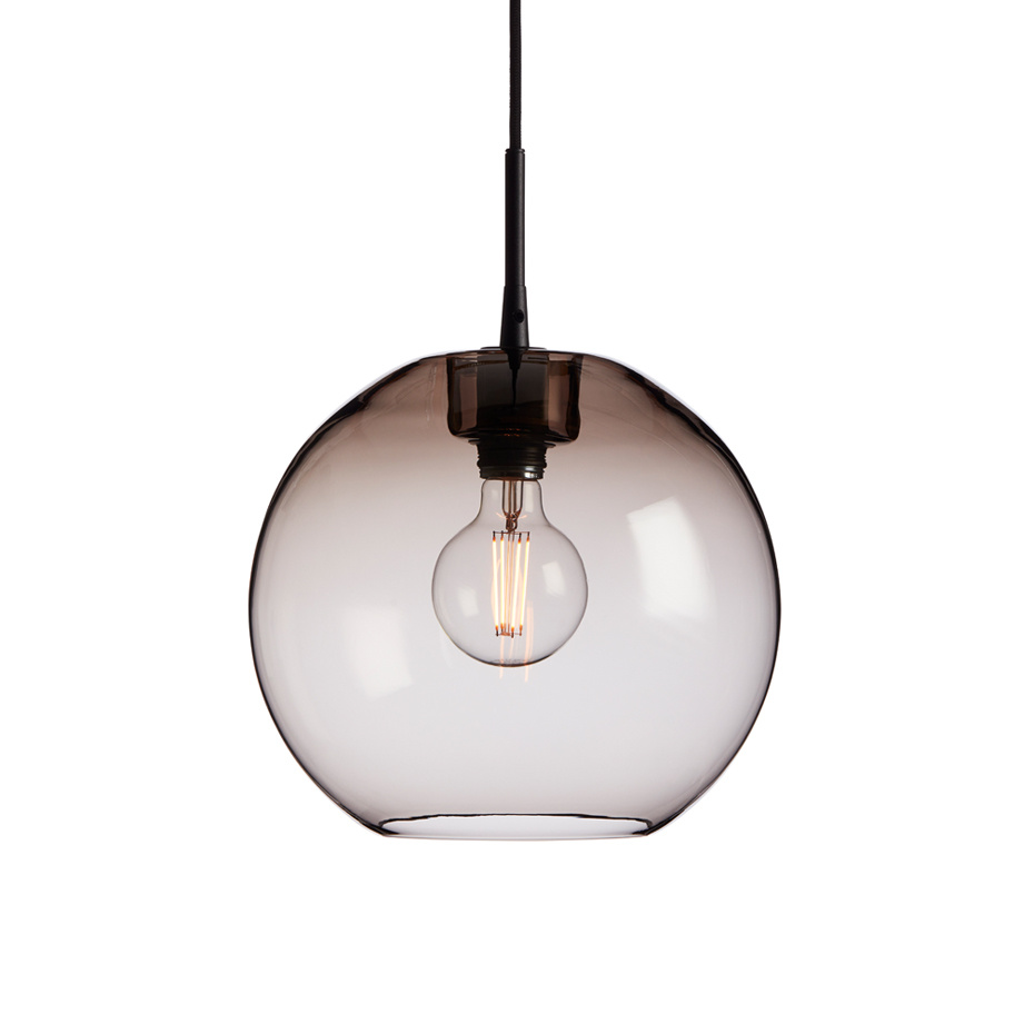 Gloria Lampskärm Ø26cm Rökfärgad