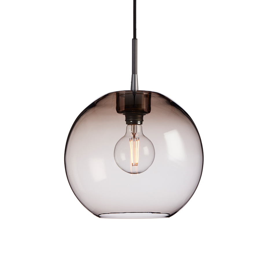 Gloria Lampskärm Ø32cm Rökfärgad