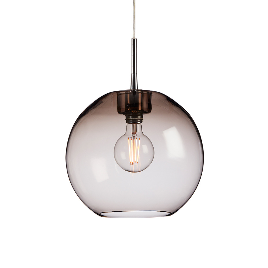 Gloria Lampskärm Ø38cm Rökfärgad