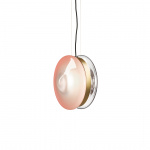 Orbital Pendel Moon Clear + Venus Pink/Patina Gold Orbital Pendel Moon Clear + Venus Pink/Patina Gold