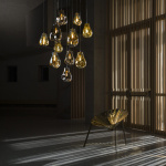 Soap Pendel Large Gold/Brushed Silver Soap Pendel Large Gold/Brushed Silver