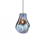 Soap Pendel Large Blue/Brushed Silver Soap Pendel Large Blue/Brushed Silver