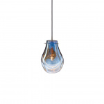 Soap Pendel Small Blue/Brushed Silver Soap Pendel Small Blue/Brushed Silver