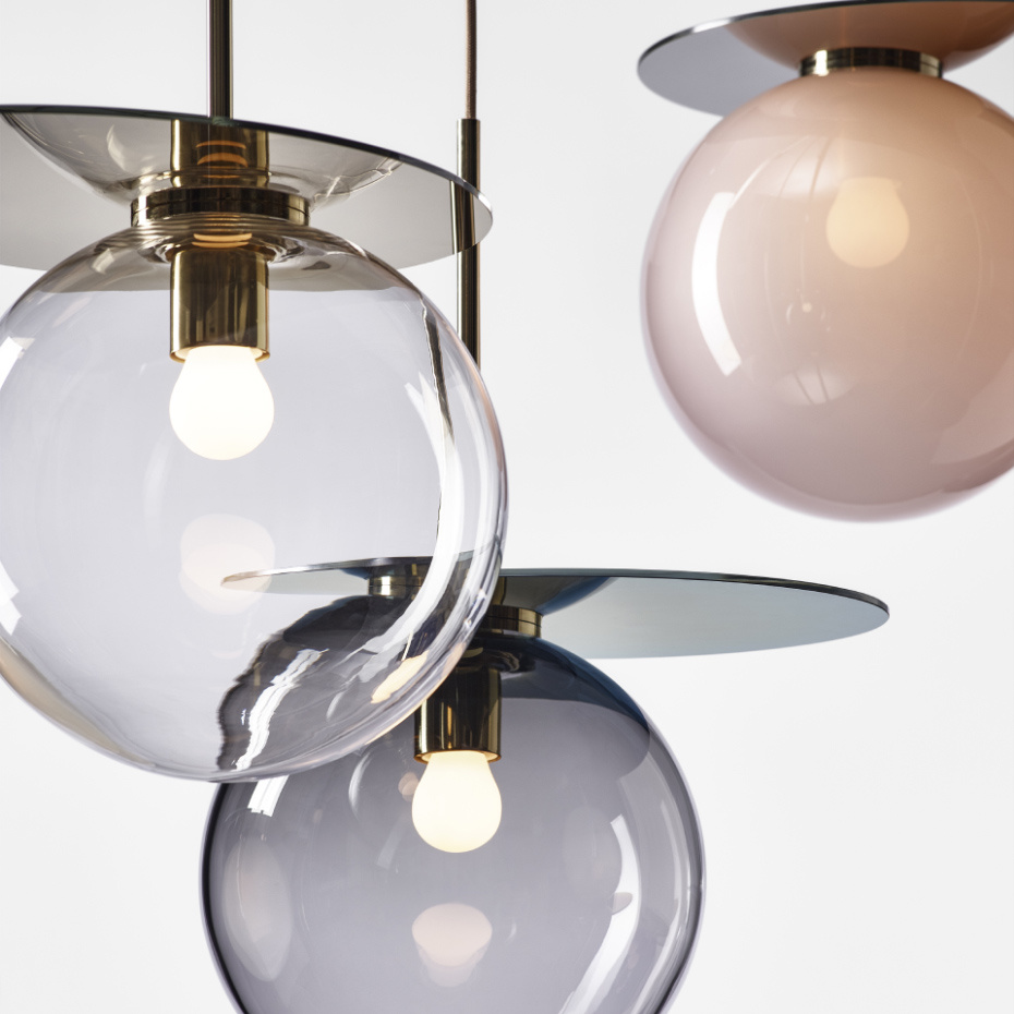 Umbra Pendel Light Grey/Gold