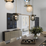 Umbra Pendel Light Grey/Gold Umbra Pendel Light Grey/Gold