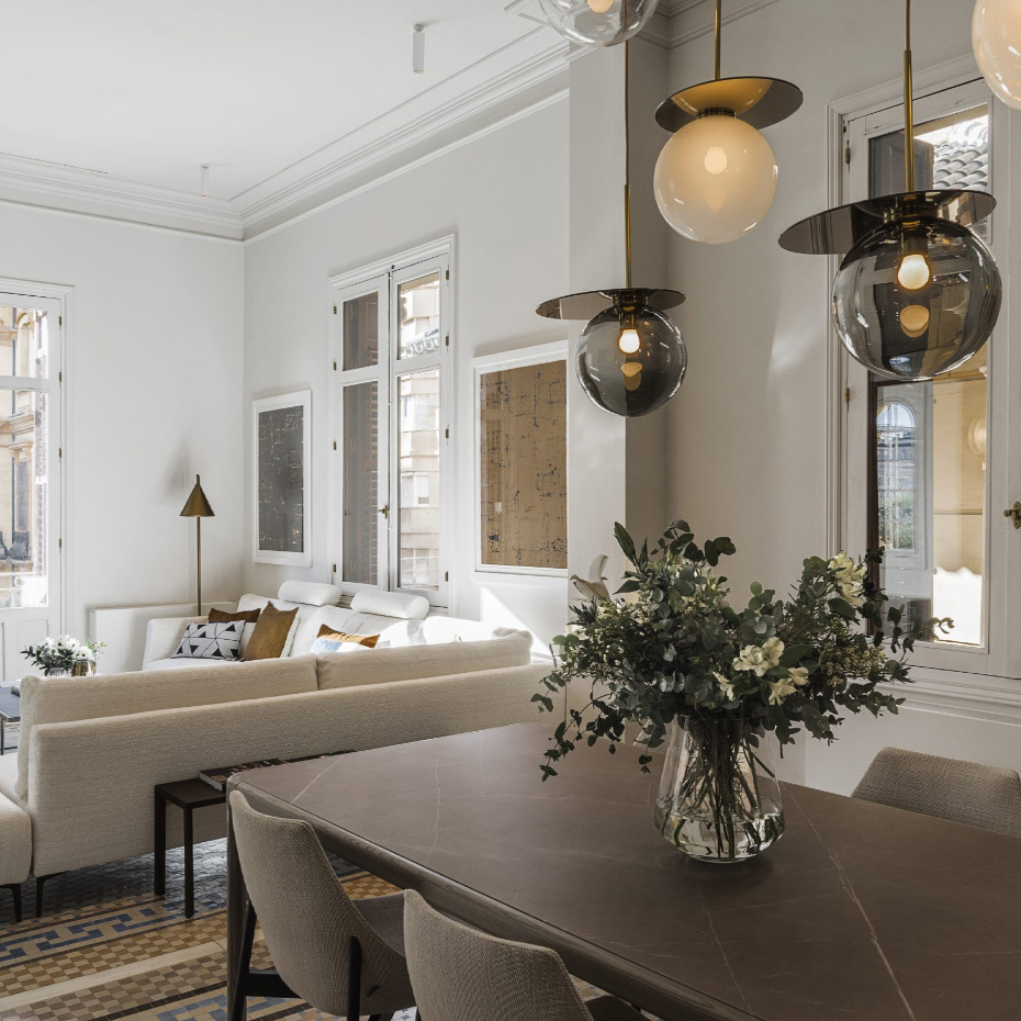 Umbra Pendel Light Grey/Gold