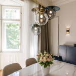 Umbra Pendel Clear/Gold Umbra Pendel Clear/Gold