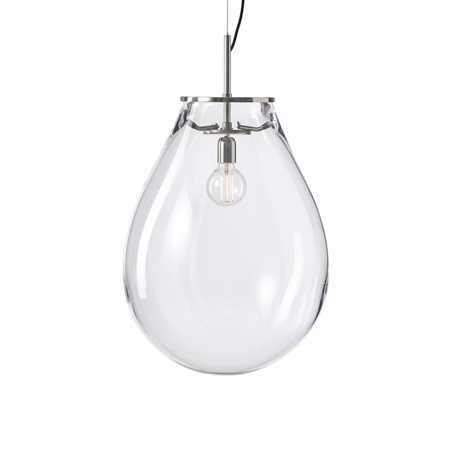 Tim Pendel Medium Clear/Silver