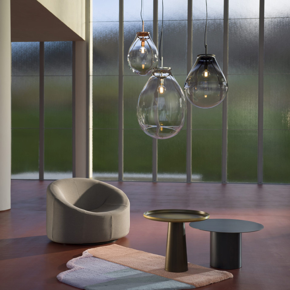 Tim Pendel Medium Clear/Silver