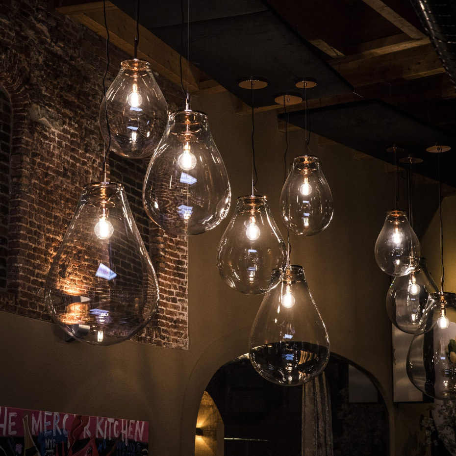 Tim Pendel Medium Clear/Silver