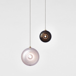 Bright Star Singel Pendel Large White/Brushed Gold Bright Star Singel Pendel Large White/Brushed Gold