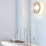 Orbital Taklampa/Vägglampa Moon Clear/Silver Orbital Taklampa/Vägglampa Moon Clear/Silver