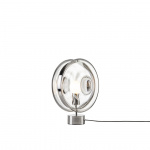 Orbital Bordslampa Moon Clear + Moon Clear/Silver Orbital Bordslampa Moon Clear + Moon Clear/Silver