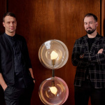 Orbital Golvlampa Venus Pink + Polaris White/Gold Orbital Golvlampa Venus Pink + Polaris White/Gold