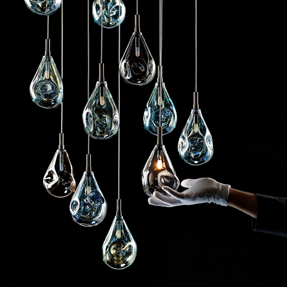 Soap Mini Singel Pendel Clear/Anthracite