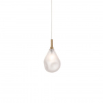 Soap Mini Singel Pendel Frosted/Brushed Gold Soap Mini Singel Pendel Frosted/Brushed Gold