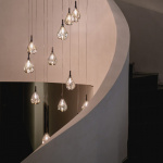 Soap Mini Singel Pendel Frosted/Brushed Gold Soap Mini Singel Pendel Frosted/Brushed Gold