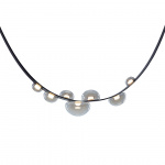 Dew Drops Pendel Pearl Metalization/Vegan Leather Dew Drops Pendel Pearl Metalization/Vegan Leather